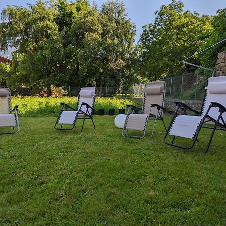 Ferienwohnung La Finestra Sul Brenta Lasino Exterior foto